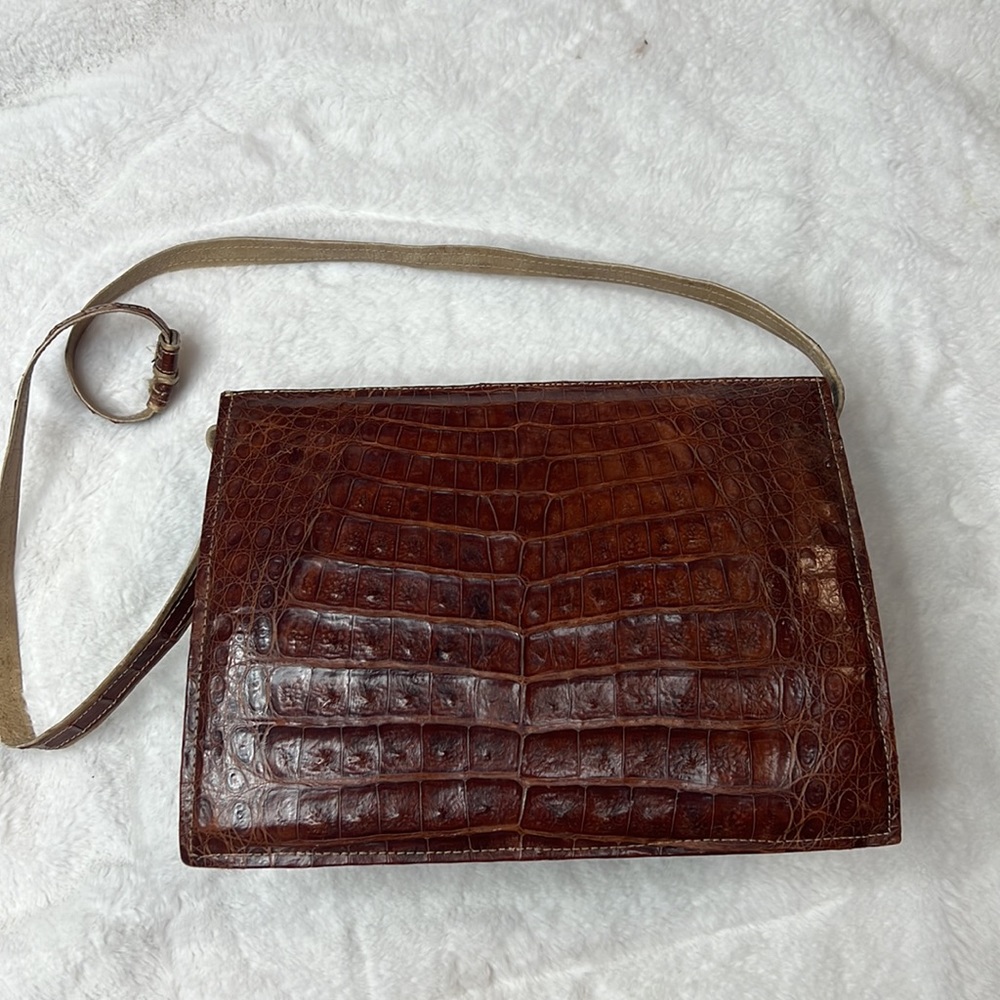 Handmade croc bag - Picture 5 of 12